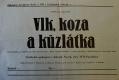 Litětiny, OB, ZŠ, Vlk, koza a kůzlátka - plakát, 1963