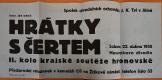 JIčín, Tyl, Hrátky s čertem - plakát, 1950