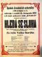 Brandýs nad Labem, Spolek divadelních ochotníků, Hledá se sluha - plakát, 1923