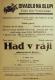 Divadlo Na Slupi, Had v ráji - plakát, 1926