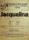 Divadlo Na Slupi, Jacquelina - plakát, 1926