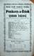 Chrudim, Divadelní ochotníci, Pěnkava a Čížek - plakát, 1865
