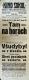 Moravské Budějovice, Kino Sokol - plakát, 1921