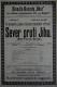 Praha-Nové Město, Beseda Okoř, Sever proti jihu - plakát, 1899 