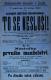 Luže, Jaroslav, To se nesluší - Následny prvního manželství - plakát, 1900