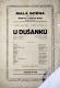 Praha-Žižkov, Jednota žen a dívek, Lidový dům, U Dušánků - plakát, 1928