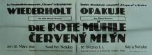 Sádek, SDO Klicpera, Červený mlýn - plakát, 1941