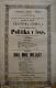 Polička, Ochotníci, Politika v lese - Ona mne miluje! - plakát, 1865