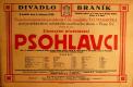 Praha-Braník, Psohlavci, Divadlo Braník - plakát, 1928