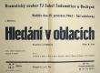 Sudoměřice u Bechyně, Sokol, Hledání v oblacích - plakát, 1963