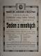 Nová Paka, SDO, Jeden z mnohých - plakát, 1925
