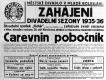 Mladá Boleslav, Kolár - plakáty 1913-1935, Carevnin pobočník, 1935