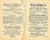 Cedar Rapids, Západní Česko-Bratrská Jednota, Ferdinand spí - program, 1935