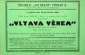 Praha-Nové Město, Vlatava věnem, Divadlo Na Slupi - plakát, 1929
