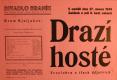 Praha-Braník, SDO, Divadlo Braník, Drazí hosté - plakát, 1949