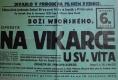 Březové Hory, Sokol, Na vikárce u sv.Víta - plakát, 1933