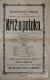 Němčice, Ochotníci, Kříž u potoka - plakát, 1889