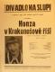 Praha-Nové Město, Vzděl. sbor vyšehradský, Divadlo Na Slupi, Honza v Krakonošově říši - plakát, 1935