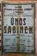 Miletín, Erben, Únos sabinek - plakát, 1923