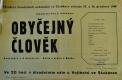Studánka, SDO, Obyčejný člověk - plakát, 1948