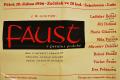 Luže, Jaroslav, Faust - plakát, 1956