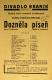 Praha-Braník, SDO, Divadlo Braník, Dozněla píseň - plakát, 1936