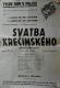 Polička, Ochotníci, Svatba Křetínského - plakát, 1950