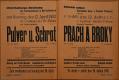 Červená Třemešná: Hasiči, Prach a broky - plakát, 1942