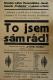 Lukavec u Hořic, Třebízský, To jsek sám rád! - plakát, 1928