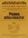 Praha-Nové Město, Divadlo Na Slupi, Plamen milosrdenství - plakát, 1941