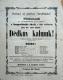 Chrudim, Mládež, Dědkův kalmuk! - plakát, 1869