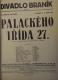 Praha-Braník, SDO, Palackého třída 27 - plakát, 1926