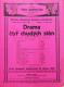 Praha-Strašnice, Dělnické ochotnické divadlo, Drama čtyř chudých stěn - plakát, 1928