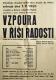 Jizerní Vtelno, Jirásek, Vzpora v Říši radosti - plakát, 1950