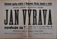 Drahoraz, Bílsko, Ounětice, SDO, Jan Výrava - plakát, 1922