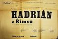 Slatiňany, Vrchlický, Hadrián z Římsů - plakát, 1954