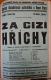 Nová Paka, SDO, Za cizí hříchy - plakát, 1914