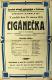 Pečky, Tyl, Cigánečka - plakát, 1931