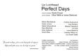 Plzeň, Skoronarváno při DS Žumbera, Perfect Days – program, 2007