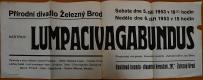Železný Brod, Tyl, Lumpacivagabundus - plakát, 1953