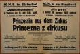 Stračov, MNS, Princezna z cirkusu - plakát, 1942