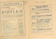 Plzeň, Klicpera, dramatický odbor ZK ROH Textil, Bidýlko – program, 1956