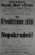 Praha-Nové Město, Beseda Okoř, Ve Křivoklátském zátiší, Nepokradeš - plakát, 1901