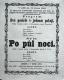 Chrudim, Katoličtí tovaryši, Dvě postele v jednom pokoji - Po půl noci - plakát, 1865