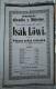 Miletín, Erben, Isák Löwi, aneb Vděčné srdce židovské - plakát, 1875