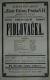Praha-Holešovice, Beseda Tyl, Fidlovačka - plakát, 1907