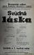 Holice, Klicpera, Svůdná láska - plakát, 1929
