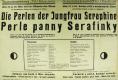 Žiželice, Tyl, Perle panny Serafínky - plakát, 1943
