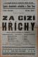 Nová Paka, SDO, Za cizí hříchy - plakát, 1914