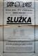 Pelhřimov, Tyl, kniha Jednacích protokolů, Služka - plakát,  1933